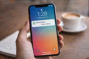 3050126 First payment notification while making your first $100 online