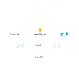  Right before the sample welcome email sequence is introduced