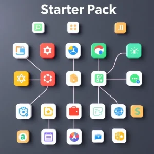 Free marketing tools starter pack for new online marketers showing 14 essential platform
