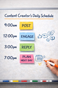 6230126 Daily routine content ideas to warm up your audience before selling