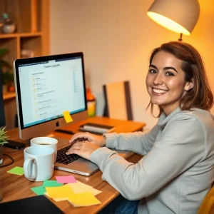 How to build an email list for beginners in a cozy home office