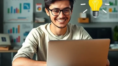 Person researching how to choose affiliate products that sell using a 7-step checklist.