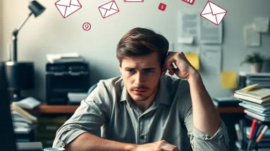 Overwhelmed beginner facing common mistakes new internet marketers make