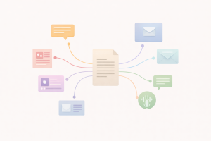 Long-form content acting as the foundation for content repurposing for SEO