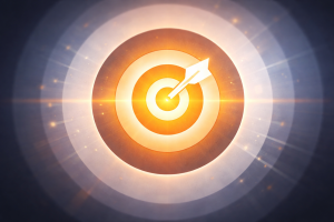 2170226 Illustration representing small, well-defined ad targeting for beginners