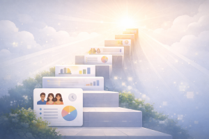 7170226 Illustration symbolizing long-term growth and Internet Profit Success through smart ad targeting