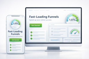 ahead130226 Clean and optimized website interface showing fast performance on mobile and desktop.