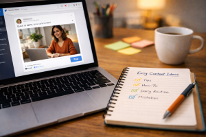 Simple content planning setup for building content creation confidence