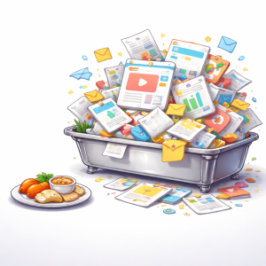  Overwhelming content versus one clear takeaway for beginners
