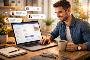 4150326 A creator preselling an offer to confirm real demand before building the full product.