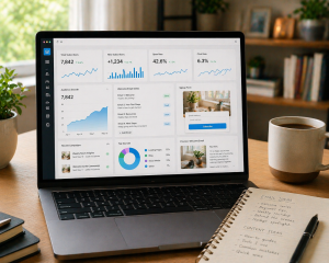 Email marketing dashboard for building a beginner subscriber list