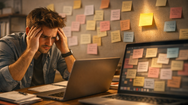 Content creator overwhelmed by too many content ideas while trying to find a clear niche direction.