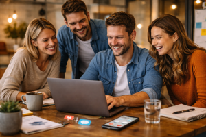 Creator building a strong community around their brand with an engaged audience