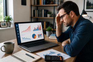  Marketer noticing rising ad costs after scaling too early.
