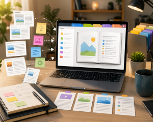 Repurpose old content by combining blog posts into a helpful beginner guide or ebook.
