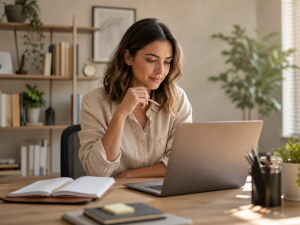 Creator using consistent content to build trust with an online audience