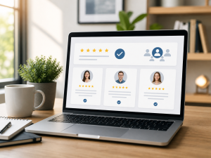 Social proof and trust elements used in email list building strategies to grow an email list
