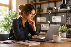 Marketer using customer questions to improve a confusing marketing offer.
