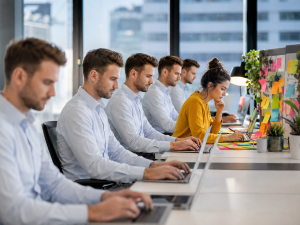 Finding a unique angle to stand out in a crowded online business niche
