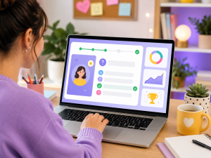 Interactive quiz lead magnet designed to give visitors personalized results
