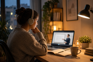  Marketer improving skills through daily learning and practice
