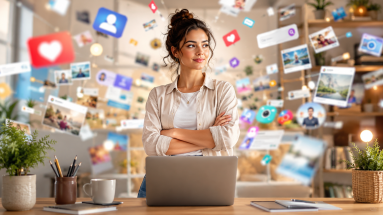 Beginner online business owner learning how to stand out in a crowded online market.
