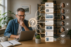 2130826 Online marketing for seniors turning one audience question into several useful content ideas.