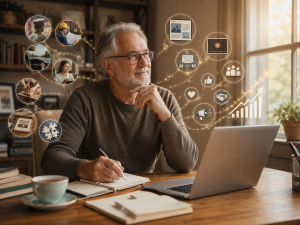 5230726 A retired beginner using career experience and personal knowledge to build an internet marketing business.