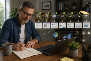 2080926 Beginner affiliate marketer documenting genuine progress and sharing real results to build credibility.