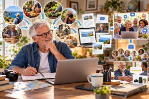 Senior turning hobbies and life experience into useful online content and recommendations.