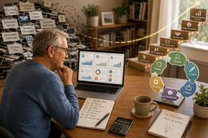 5100926 Beginner internet marketer measuring results and improving a simple weekly marketing system for steady growth.